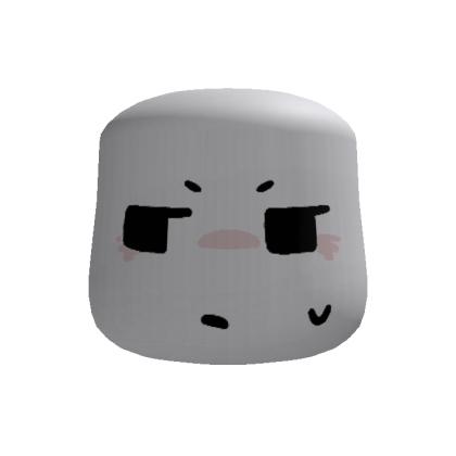 Annoyed Face (Cheeks) Roblox avatar head