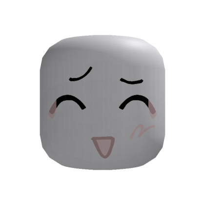 Worried Happy Face Roblox avatar head